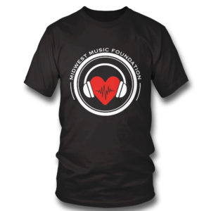 T Shirt Midwest Music Foundation Heart shirt