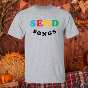 T Shirt Sport grey Send songs sweatshirt