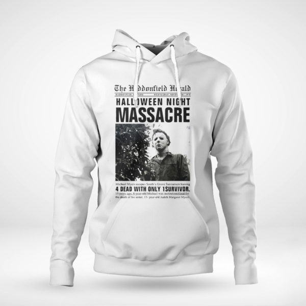 Headline Halloween Night Massacre Michael Myers shirt