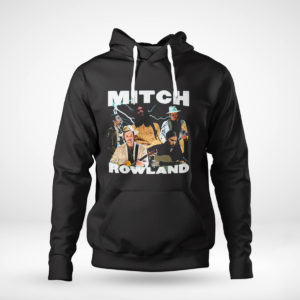 Unisex Hoodie Mitch Rowland Printed Graphic RAP Hip hop shirt