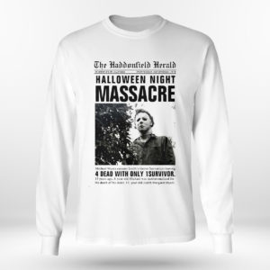 Unisex Longsleeve shirt Headline Halloween Night Massacre Michael Myers shirt