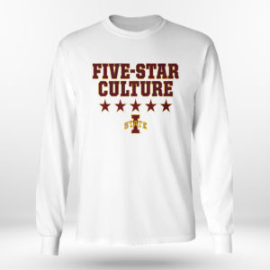 Unisex Longsleeve shirt Iowa State Five Star Culture Shirt