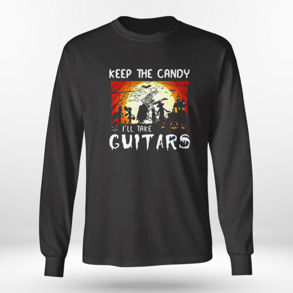 Keep The Candy I’ll Take Guitars Cruella Deville Costume Shirt