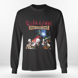 Unisex Longsleeve shirt Killer Klowns From Outer Space Distressed T shirt