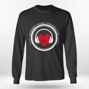 Unisex Longsleeve shirt Midwest Music Foundation Heart shirt