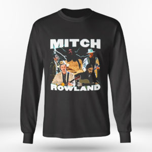 Unisex Longsleeve shirt Mitch Rowland Printed Graphic RAP Hip hop shirt