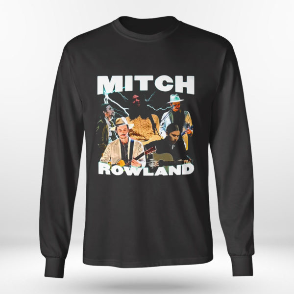 Mitch Rowland Printed Graphic RAP Hip-hop shirt