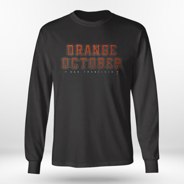 ORANGE OCTOBER San Francisco Baseball T-Shirt