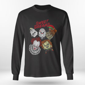 Unisex Longsleeve shirt Sweet Dreams Horror Happy Halloween Shirt