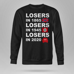 Unisex Sweetshirt George Clooney losers in 1865 losers in 2020 t shirt