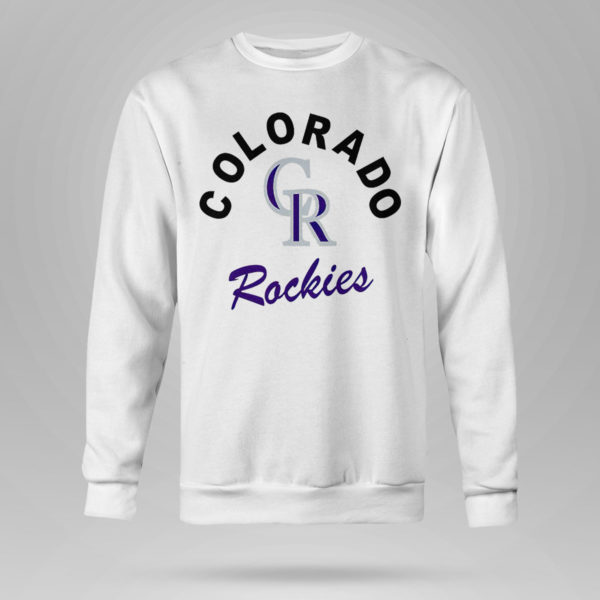 Unisex Sweetshirt MLB Baseball Colorado Rockies Shirt