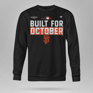 Unisex Sweetshirt San Francisco Giants Fanatics Branded Black 2021 Postseason Locker Room T Shirt