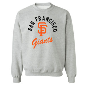 Unisex Sweetshirt sport grey MLB Baseball San Francisco Giants Shirt