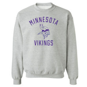 Unisex Sweetshirt sport grey Minnesota Vikings Football 2021 Shirt