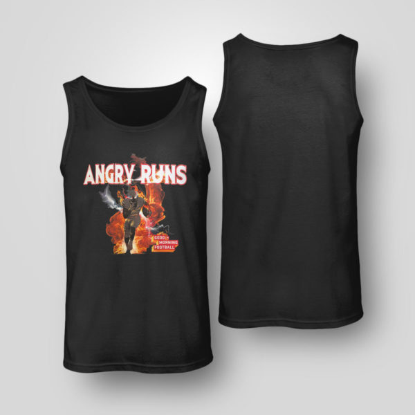 Unisex Tank Top Angry Runs T Shirt Nfl T shirt