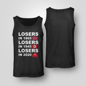Unisex Tank Top George Clooney losers in 1865 losers in 2020 t shirt