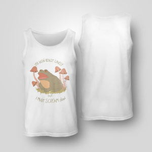 Unisex Tank Top Its been really lovely but i must scream now frog shirt