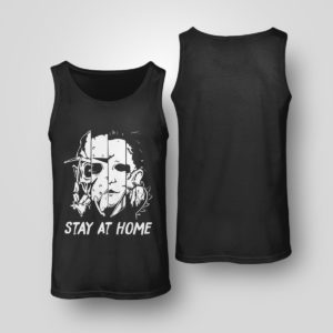 Unisex Tank Top Michael Myers Stay At Home shirt