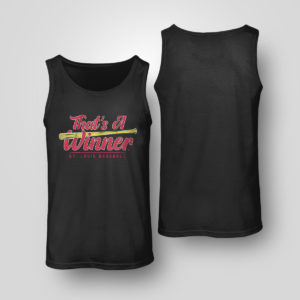 Unisex Tank Top Thats A Winner St Louis Baseball T Shirt