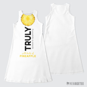TRULY Can Pineapple Hard Seltzer Costume Maxi Dress