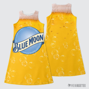 Blue Moon Beer Costume Maxi Dress