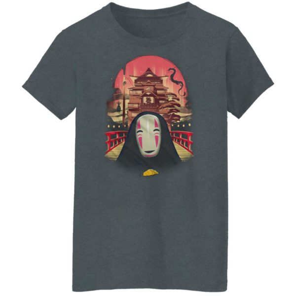 Spirited Away Original Art T-Shirt, Anime Studio Ghibli Miyazaki Women's Tee