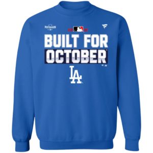 Los Angeles Dodgers Fanatics Branded 2021 Postseason Locker Room T-Shirt