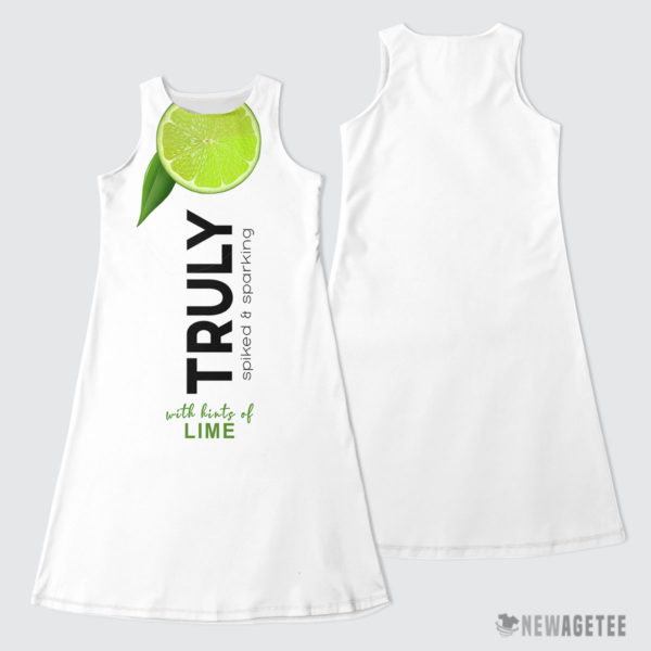 TRULY Can Lime Hard Seltzer Costume Maxi Dress