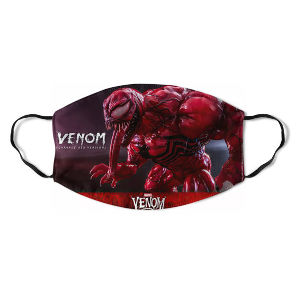 1 Face Mask Venom Carnage Red Version Face Mask