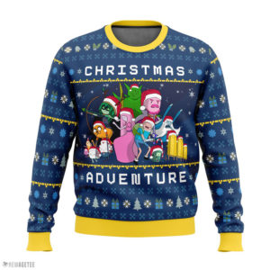 Adventure Time Festive Winter Ugly Christmas Sweater