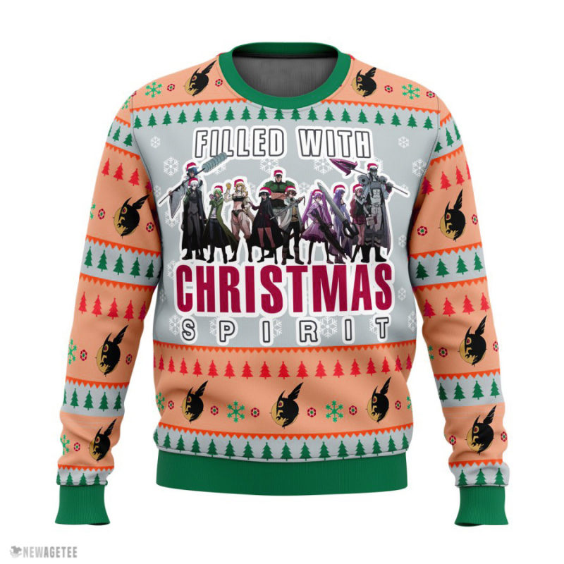 Akame Ga Kill Filled Wtih Christmas Spirit Ugly Christmas Sweater