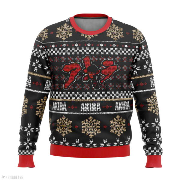 Akira Japanese Kanji Ugly Christmas Sweater