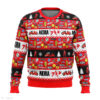 Akira Kaneda Bike Happy Pill Ugly Christmas Sweater