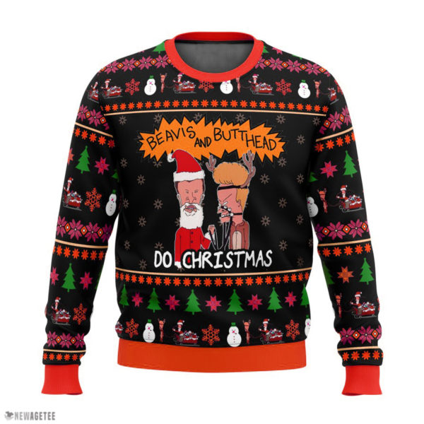 Beavis Butthead Do Christmas Ugly Christmas Sweater