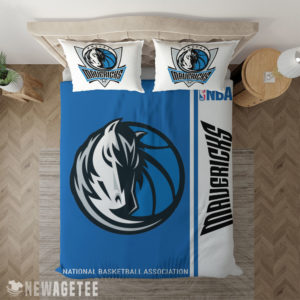 Bedding Sheet Dallas Mavericks NBA Basketball Duvet Cover and Pillow Case Bedding Set
