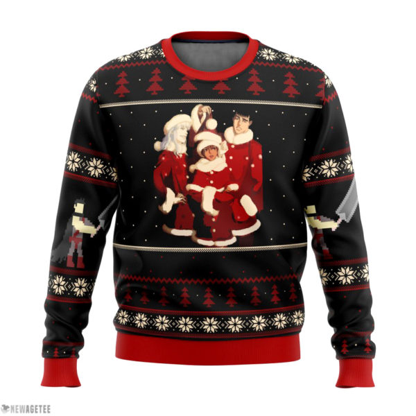 Berserk Guts Casca Griffith Merry Christmas Ugly Christmas Sweater