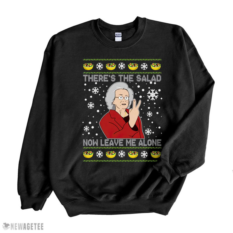 Doris there’s the salad now leave Me alone Christmas ugly sweatshirt