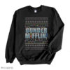 Black Sweatshirt Dunder Mifflin North Pole Branch The Office Ugly Christmas Sweater