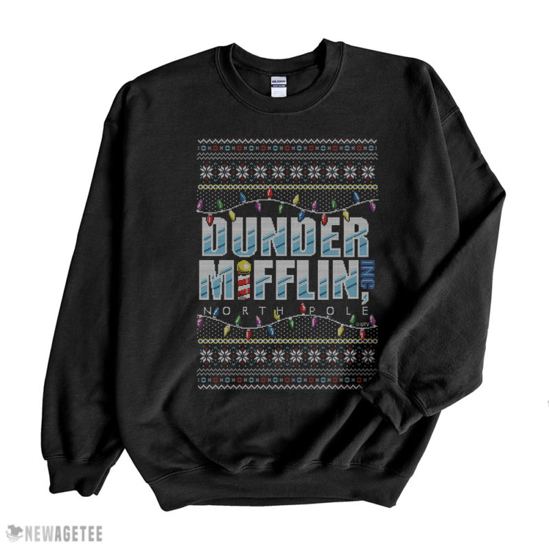 Dunder Mifflin North Pole Branch The Office Ugly Christmas Sweater