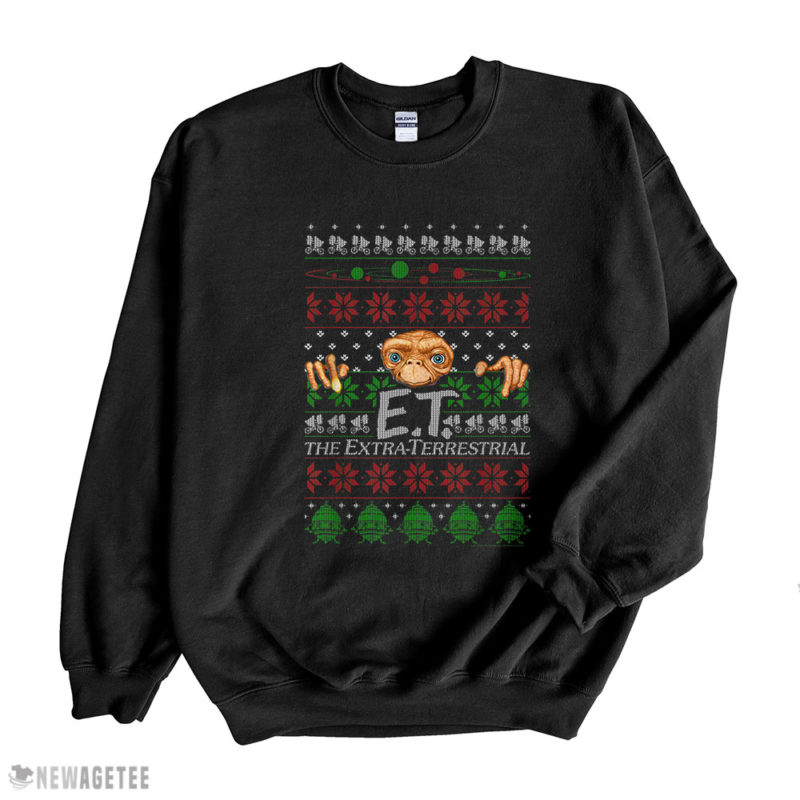 E.T. The Extraterrestrial Ugly Christmas Sweater Shirt