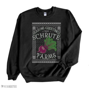 Black Sweatshirt Greetings from Schrute Farms