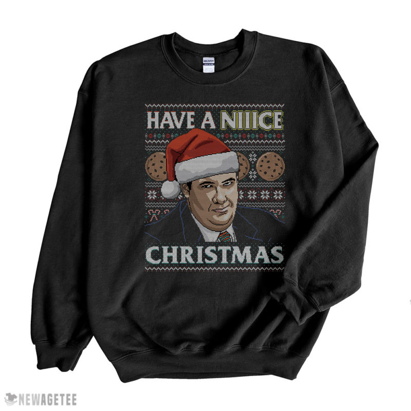 Have a ‘Niice’ Christmas  The Office Ugly Christmas Sweater