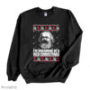 Black Sweatshirt IM DREAMING RED CHRISTMAS Karl Marx Ugly Xmas Sweater Sweatshirt
