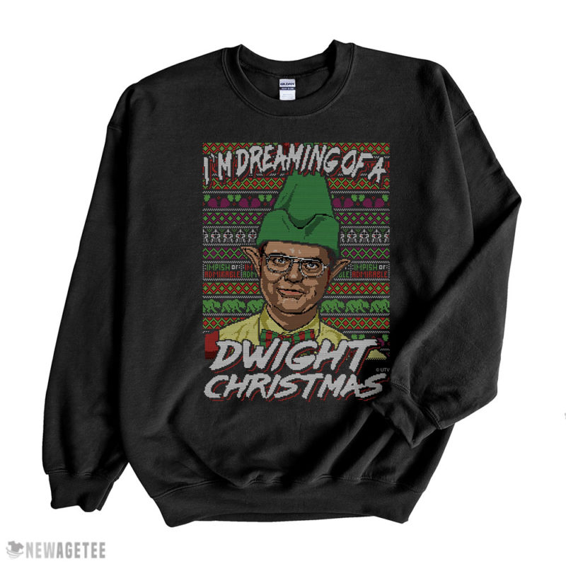 I’m Dreaming Of A Dwight Christmas The Office Ugly Christmas Sweater