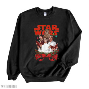Black Sweatshirt Star Wars Rebel Choir Funny Holiday Christmas T Shirt