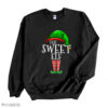 Black Sweatshirt The Sweet Elf Family Matching Group Christmas SweatShirt