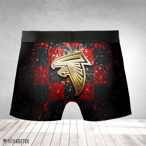 Boxer Briefs Atlanta Falcons NFL Glitter Mens Underwear Boxer Briefs