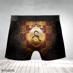 Galatasaray FC Turkish Super League Glitter Mens Underwear Boxer Briefs