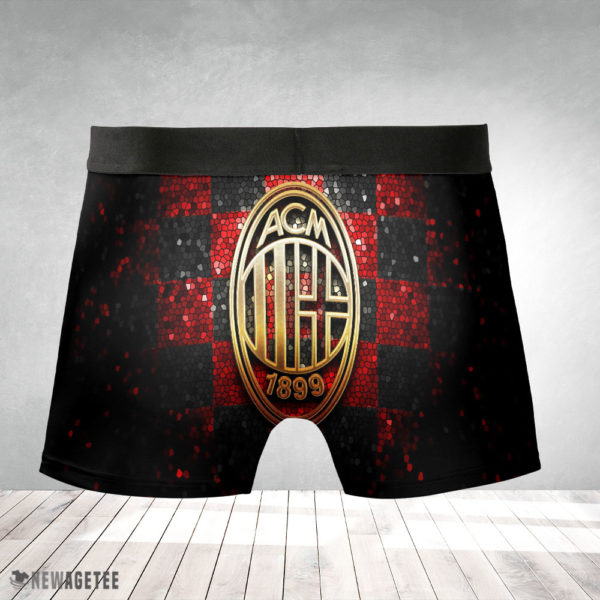 Boxer Briefs Milan FC Glitter Mens Underwear Boxer Briefs