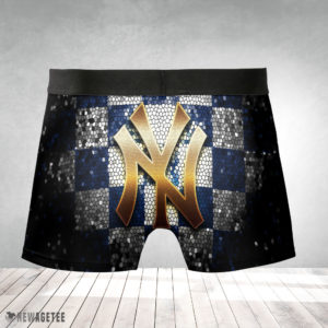 New York Yankees MLB Glitter Mens Underwear Boxer Briefs